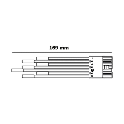 FastFix R PRO | Lichtlijnmodule | voedingsadapter | 7-polig | 16A female