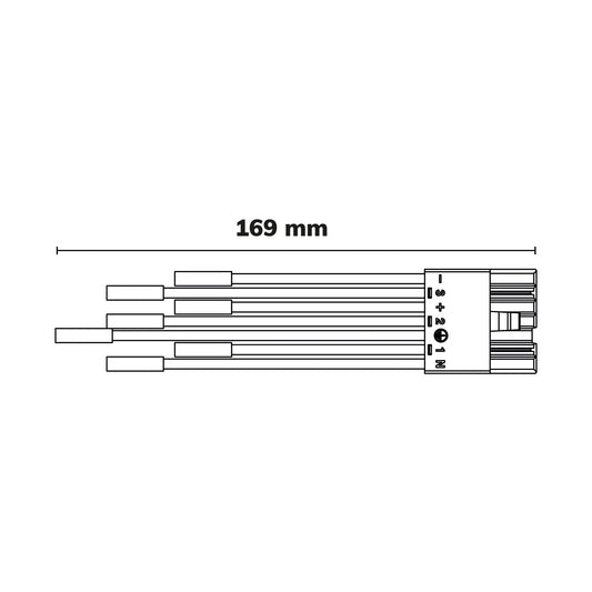FastFix R PRO | Lichtlijnmodule | voedingsadapter | 7-polig | 16A female