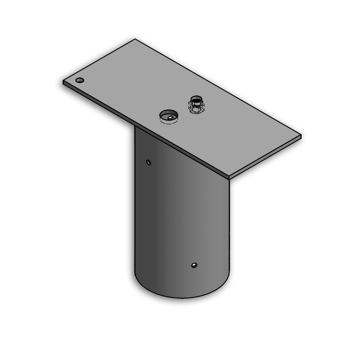 Traverse | opzetmaat 89/108mm | voor 1 breedstraler