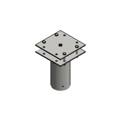 Traverse | opzetmaat 133mm | voor 2/4 breedstralers