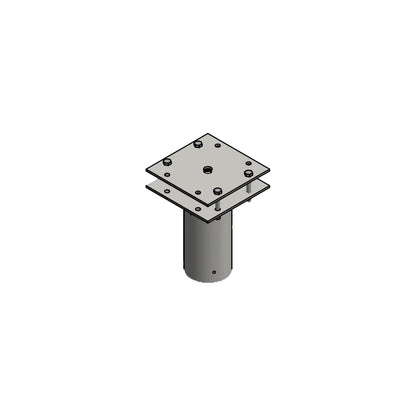 Traverse | opzetmaat 133mm | voor 3/5 breedstralers