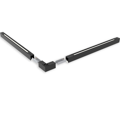 LINKLINE50 | Connector | L-verbinder verlicht | 4W | zwart