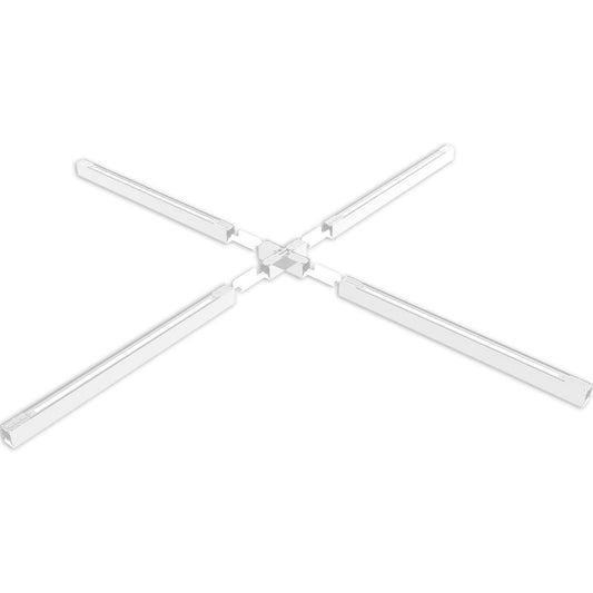 LINKLINE50 | Connector | X-verbinder lichtgevend | wit