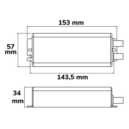 DALI-2 DT6/DT8 Multi-PWM | Dimmer | 4 kanalen | 12-24V 4x5A | 36-48V 4x3A | IP67
