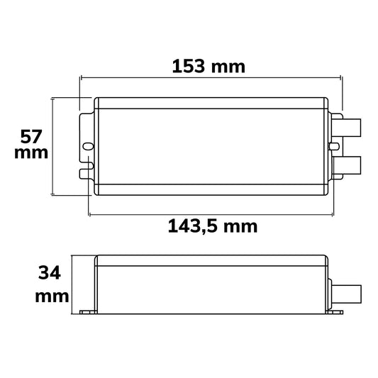 DALI-2 DT6/DT8 Multi-PWM | Dimmer | 4 kanalen | 12-24V 4x5A | 36-48V 4x3A | IP67