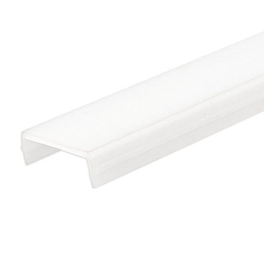 Track48 | Railaccessoire | afdekking wit mat | rail H50 | 75% | 200cm