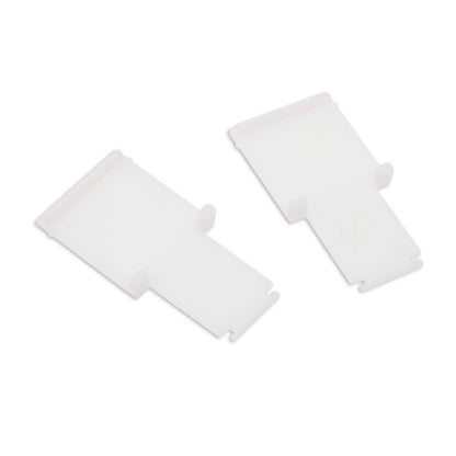 Track48 | Railaccessoire | eindkap binnen | voor rail H50 met COVER | wit | 2 stuks