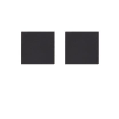 Track48 | Railaccessoire | eindkap buiten | rail Flat H25 met COVER | zwart | 2 stuks