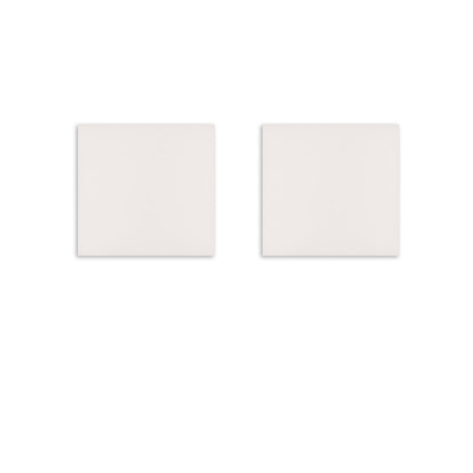 Track48 | Railaccessoire | eindkap buiten | rail Flat H25 met COVER | wit | 2 stuks