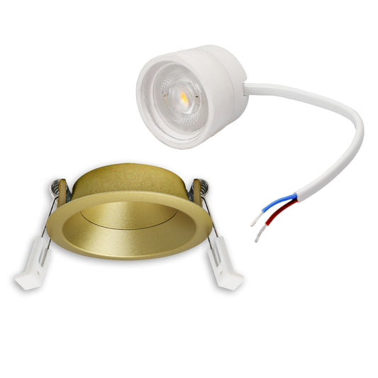 Back68 | Inbouwspot | goud | CRI90 | kantelbaar | UGR<12 | 5W | dimbaar