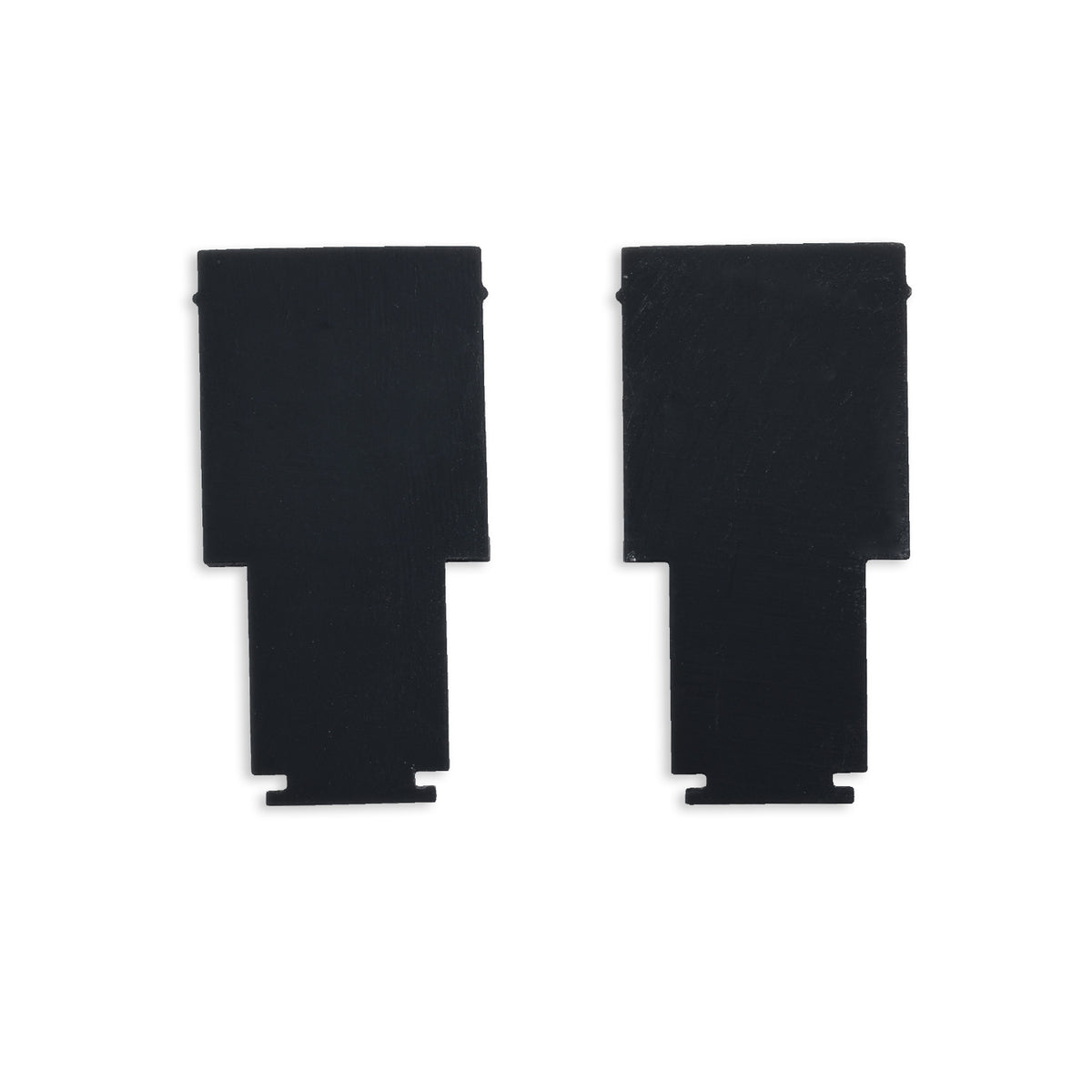 Track48 | Railaccessoire | eindkap binnen | rail H50 met COVER | zwart | 2 stuks