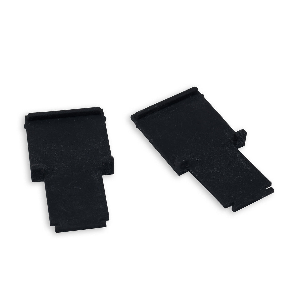 Track48 | Railaccessoire | eindkap binnen | rail H50 met COVER | zwart | 2 stuks
