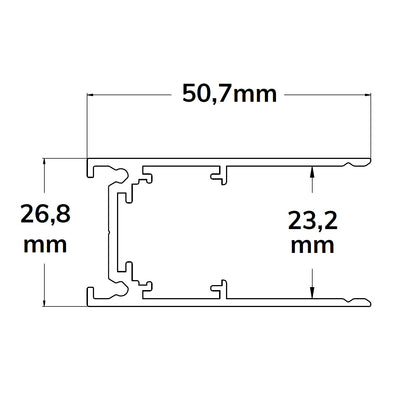 Track48 | Rail | opbouw | 4-polig