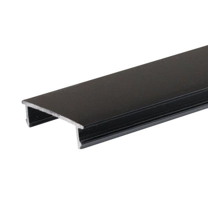Track48 | Railaccessoire | Afdekking zwart | gips-, inbouw- en opbouwrail H50