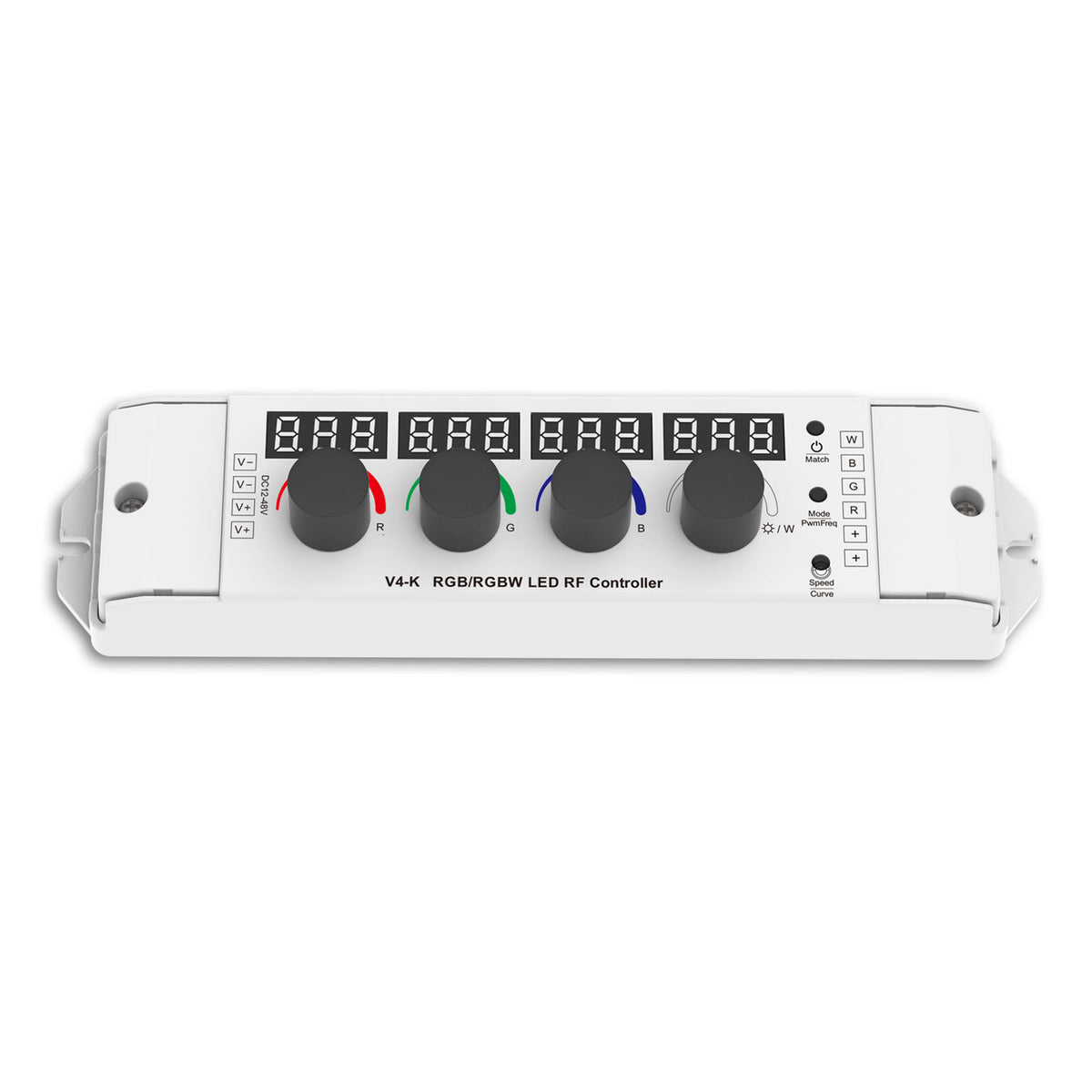 Sys-Pro | Dimmer | GROW | draaiknop/radio | 1-4 kanaals | 12-48V | 4x3A