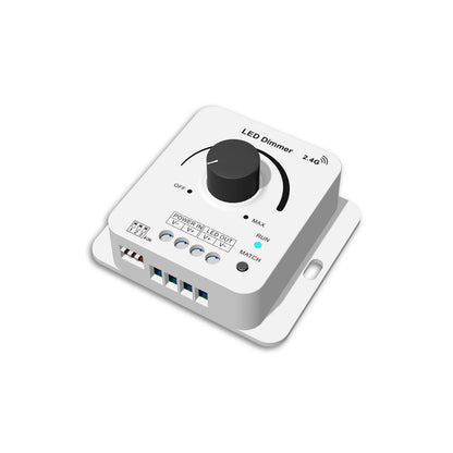 Sys-Pro | Dimmer | draaidimmer radio Multi-PWM | 1 kanaal | 12-24V 8A | 36-48V 6A