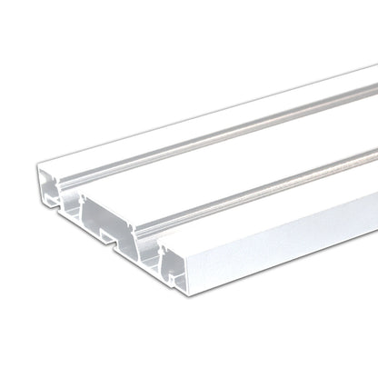 Curtain10 Double | Aluminium profiel | gordijnprofiel | wit RAL 9010 | 200cm