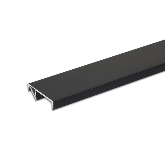 FURNIT10 SHELF | Aluminium profiel | plankrandprofiel 19mm | zwart RAL 9005