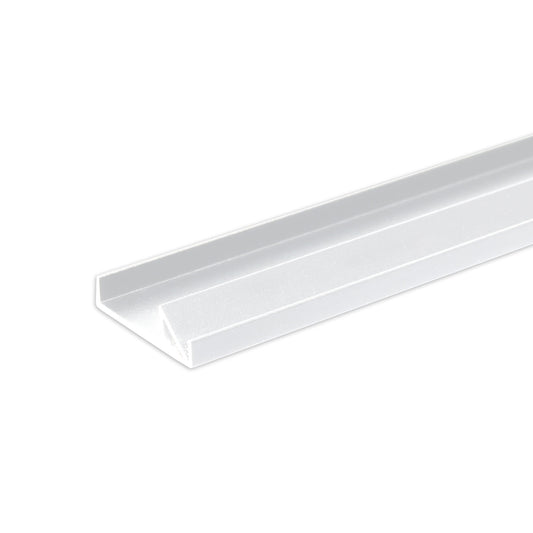 FURNIT10 SHELF | Aluminium profiel | plankrandprofiel 19mm | wit RAL 9010