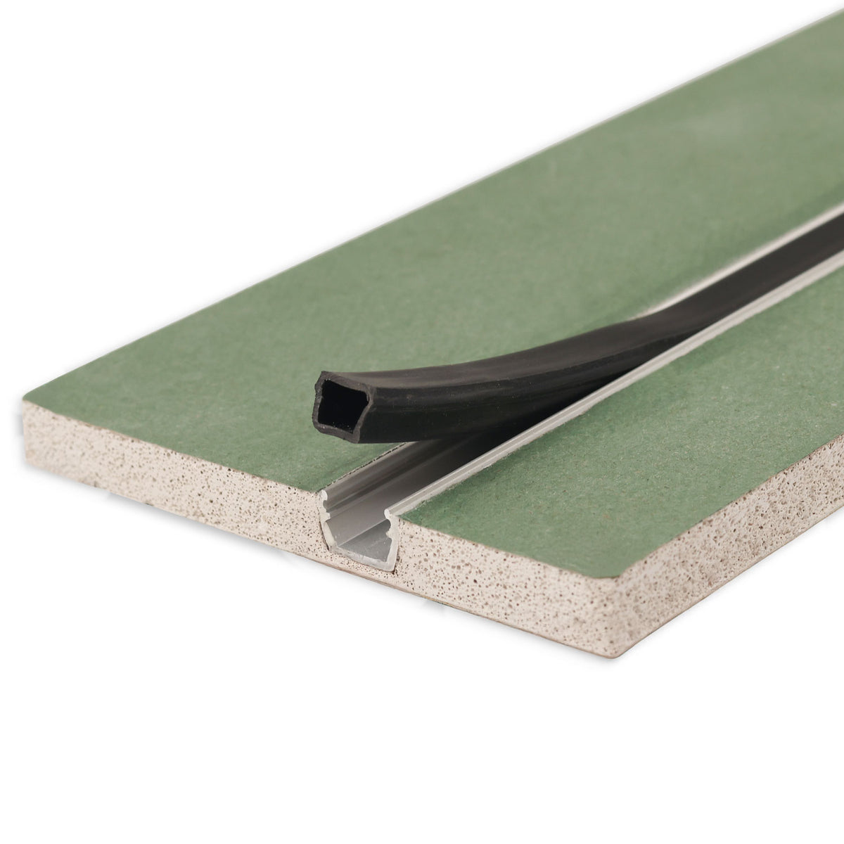 Plaster 10 One | Aluminium profiel | vochtbestendige gipsplaat 12,5mm | 200cm