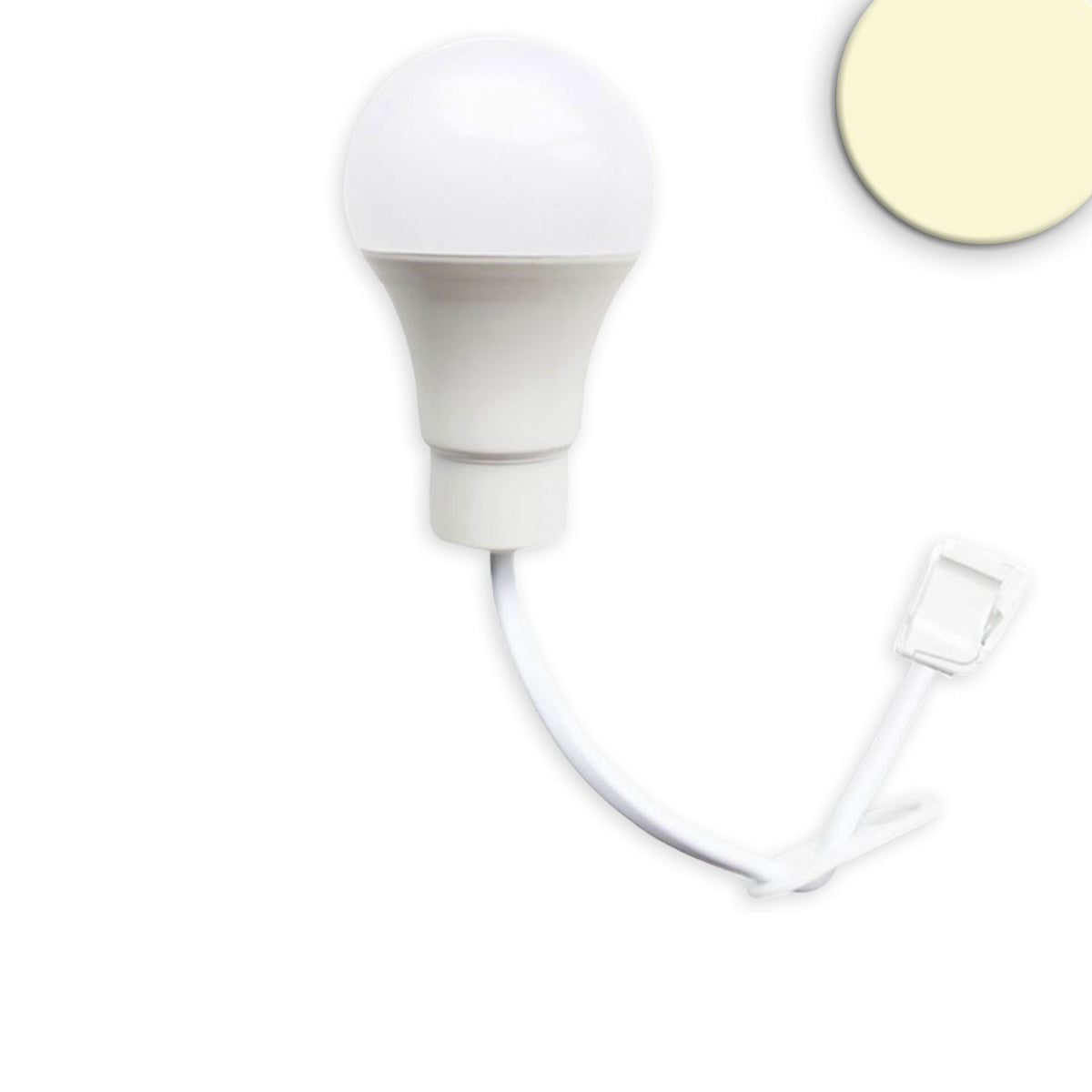 LED-lamp | E27 renovatiefitting set | 9W | warm wit