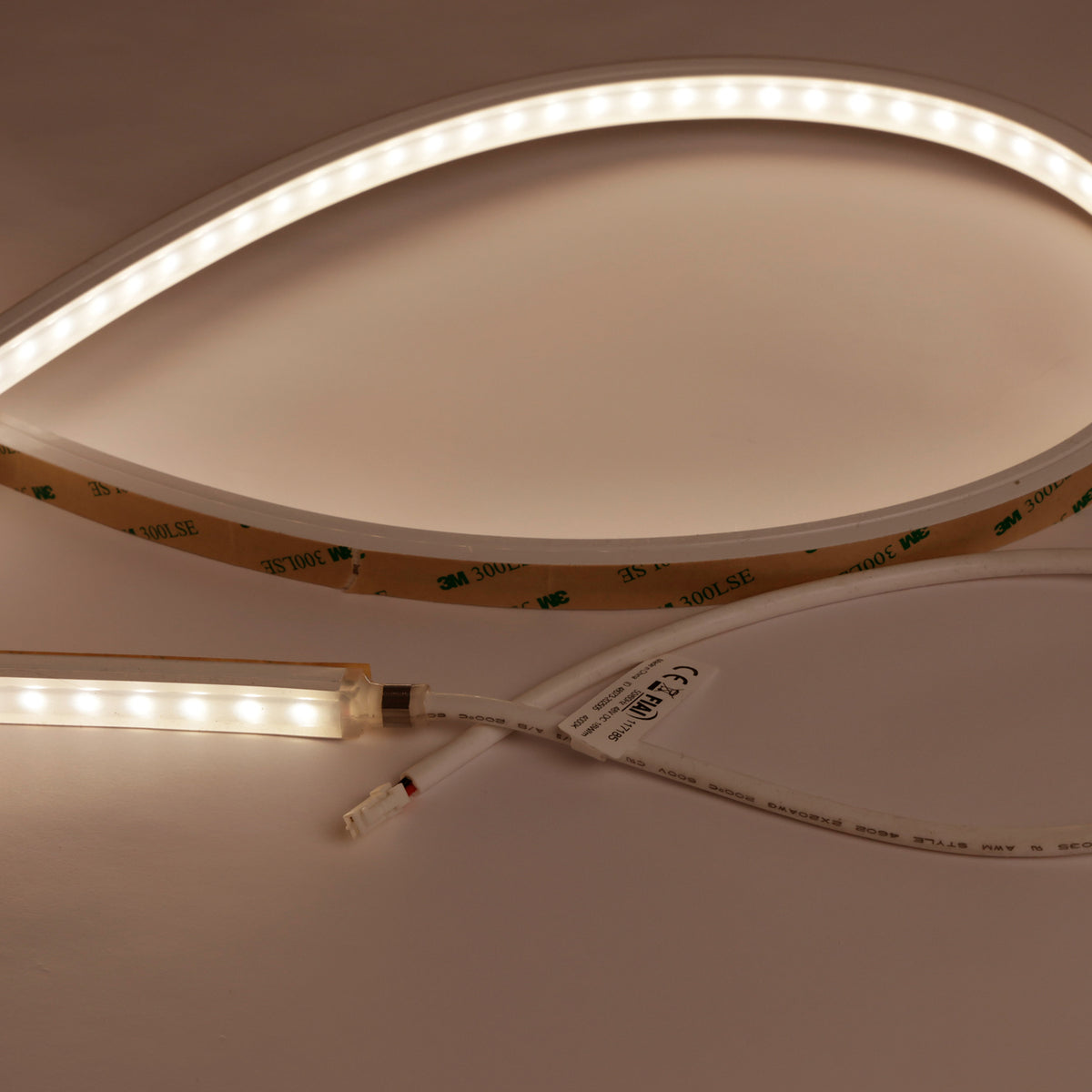 Wandwasser | LED-strip | 20x55° | CRI90 | 10m | 16W/m | 84 LED/m | 48V | IP67