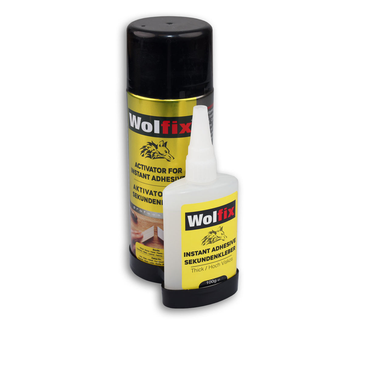 Installatiemateriaal | secondelijm 100g | activatorspray 400ml