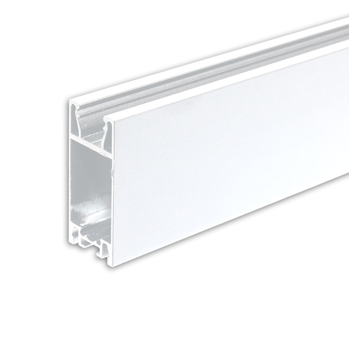 Curtain10 ONE HIGH | Aluminium profiel | gordijnprofiel | wit RAL9010 | 200cm