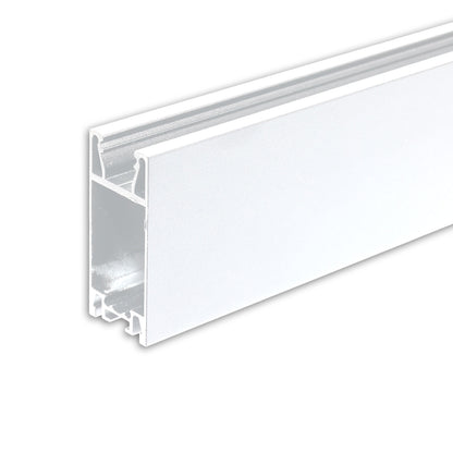 Curtain10 ONE HIGH | Aluminium profiel | gordijnprofiel | wit RAL9010 | 200cm