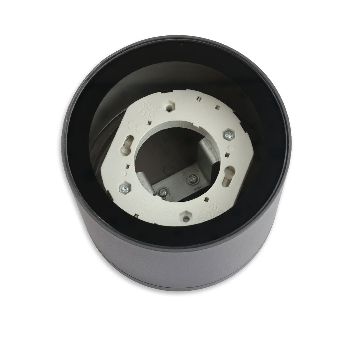 Plafondlamp | opbouw GX53 | IP54 | antraciet | exclusief lichtbron