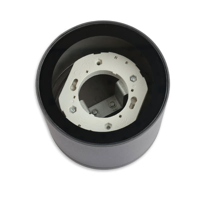 Plafondlamp | opbouw GX53 | IP54 | antraciet | exclusief lichtbron