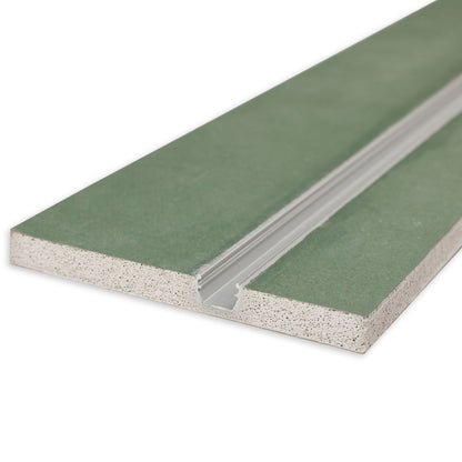 Plaster 10 One | Aluminium profiel | gipsplaat 12,5mm vochtbestendig | 100cm