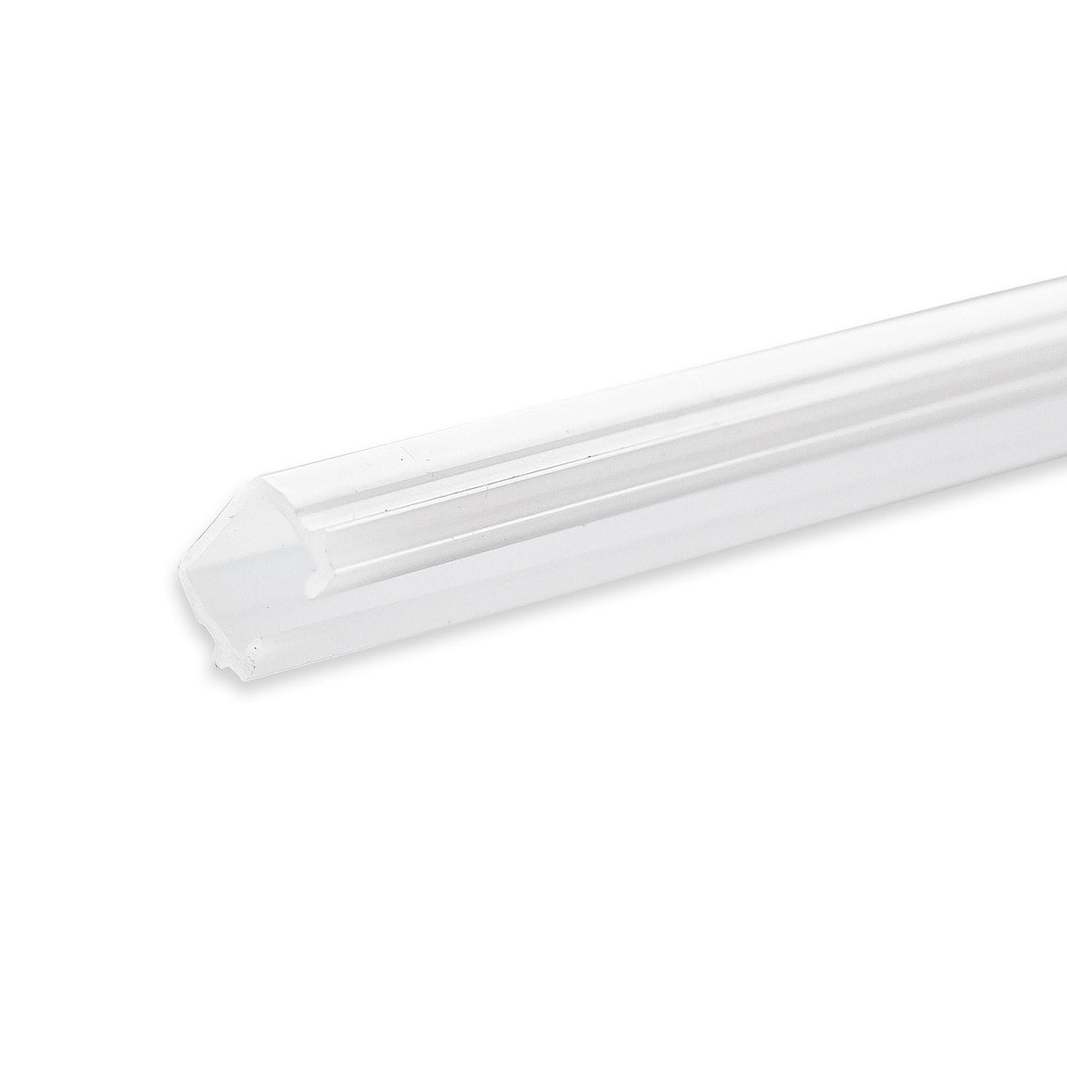 Profielaccessoire | gordijninleg | binnenmaat 9,7x6,5mm | sleuf 6mm