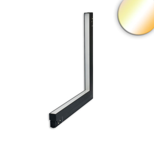 Track48 | Hoekarmatuur | verticaal | zwart | Line+ | DALI DT8 | 20W | 1800K-4000K | 120°