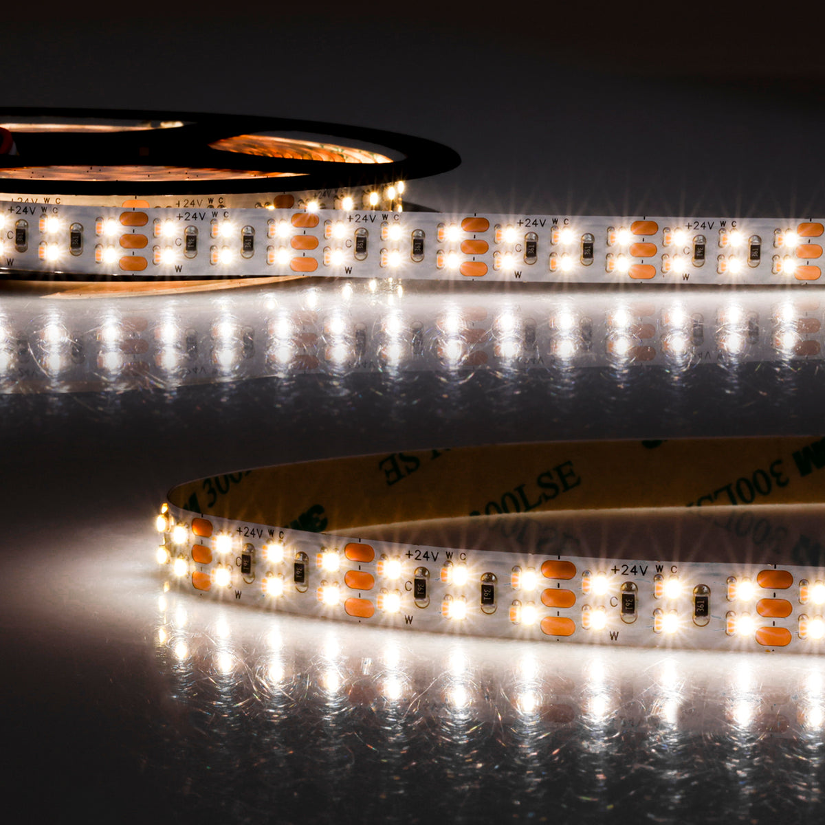 CRI919/940 CCT | LED-strip | 5m | 1900-4000K | 2x20W/m | 24V | IP20