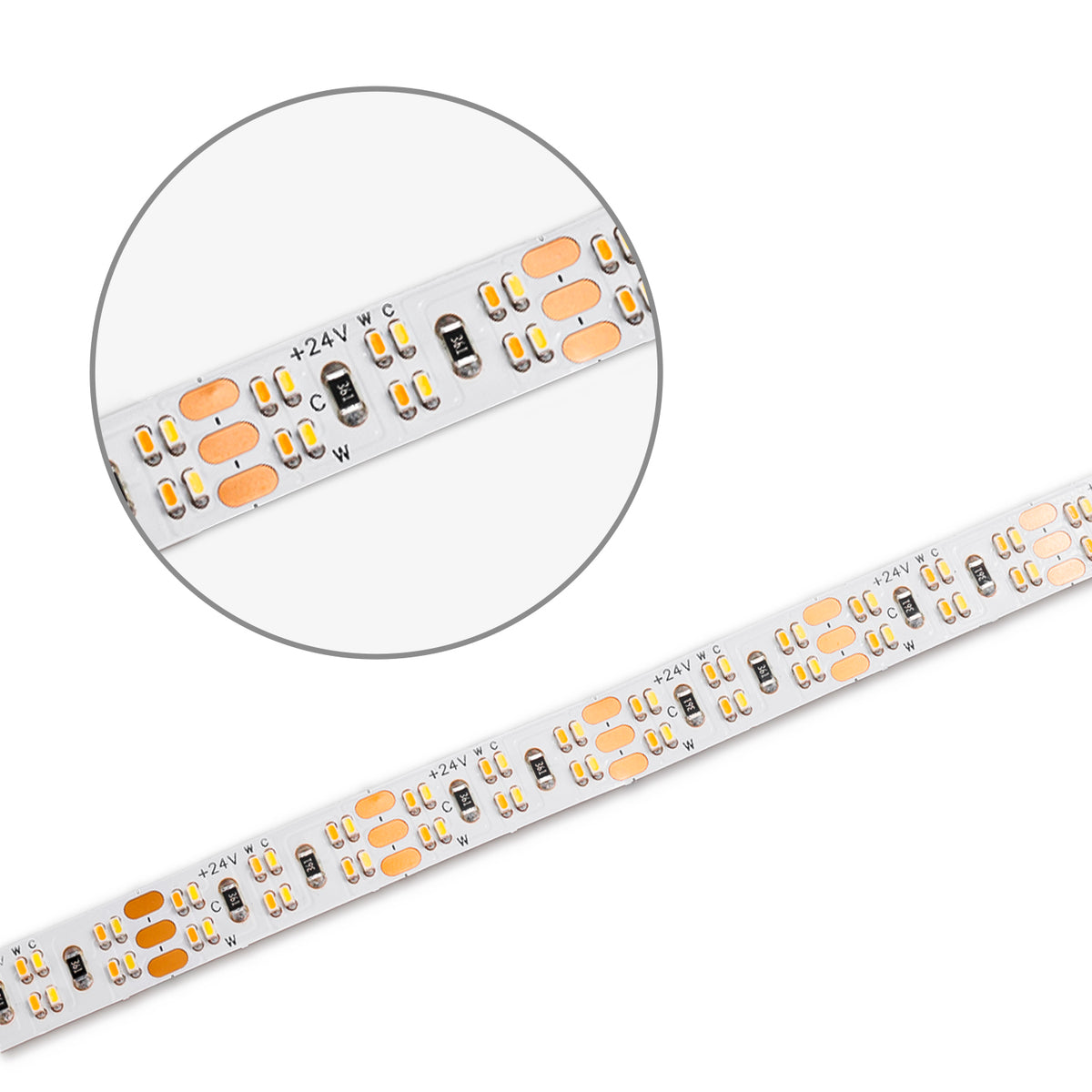 CRI919/940 CCT | LED-strip | 5m | 1900-4000K | 2x20W/m | 24V | IP20
