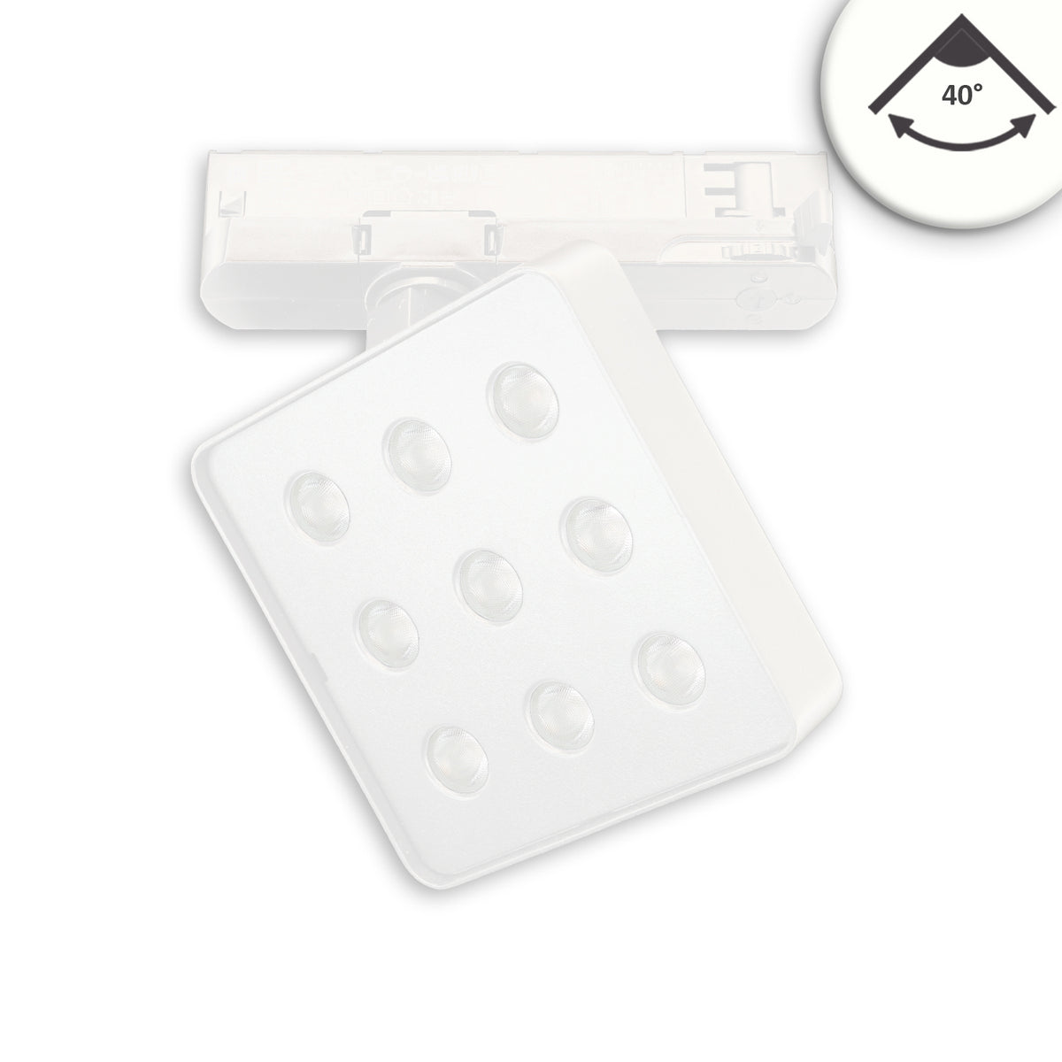 MATRIX | Railspot | 3-fase | UGR<19 | 20W | 40°