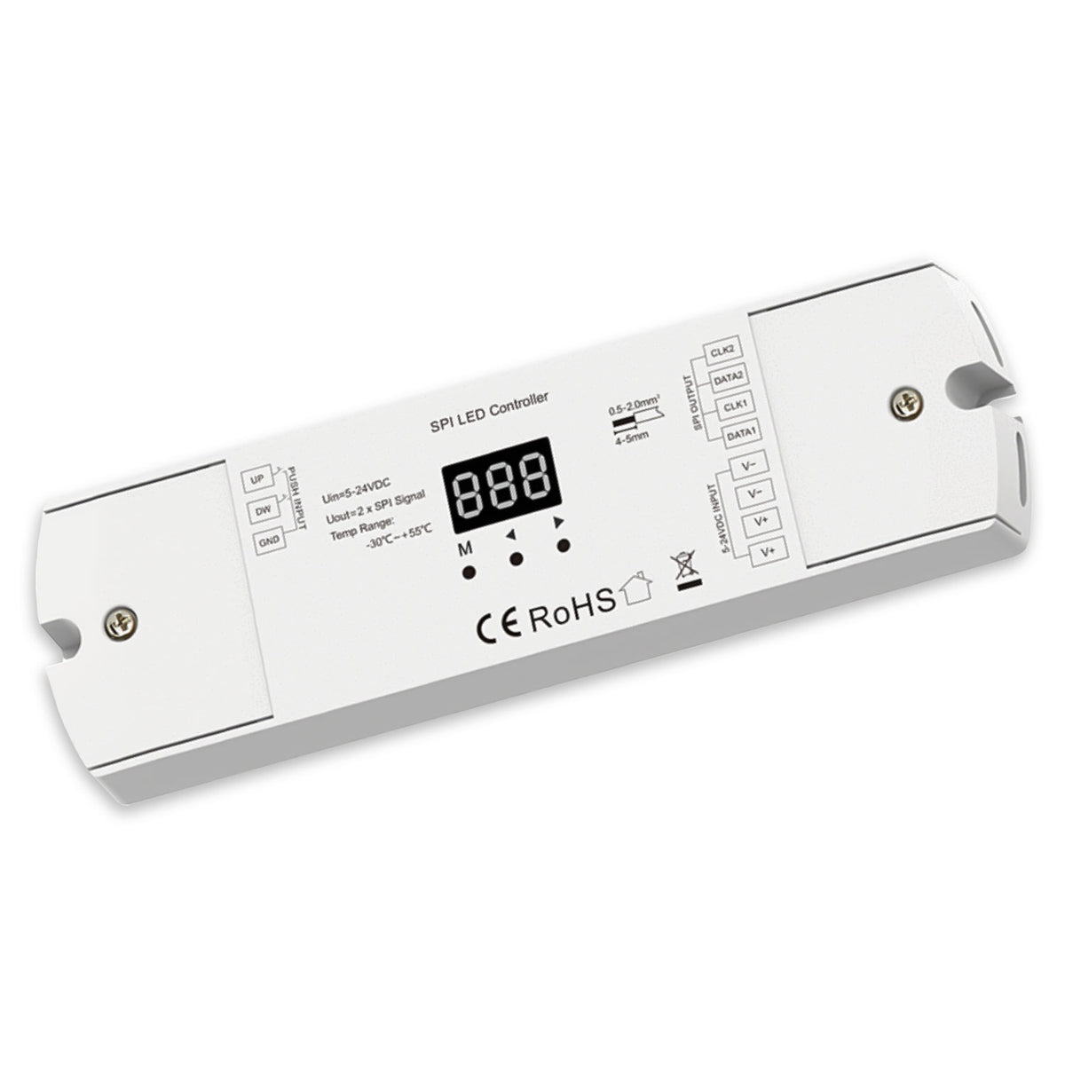 Controller | SPI dual push | 8-960 pixels | 5-24V | 15A