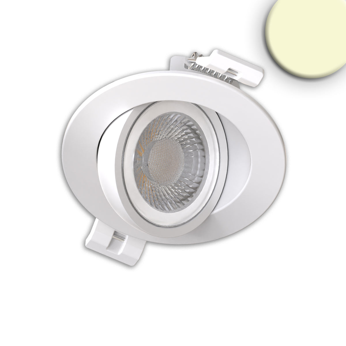 Sphere-68 | Inbouwspot | 2700/3000/4000K | 6W | 40° | CRI90 | dimbaar | kantelbaar