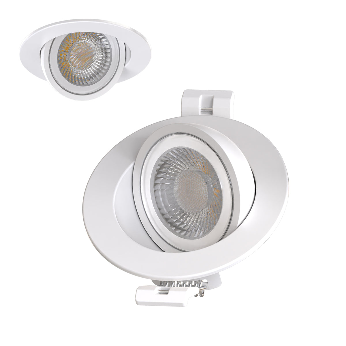 Sphere-68 | Inbouwspot | 2700/3000/4000K | 6W | 40° | CRI90 | dimbaar | kantelbaar