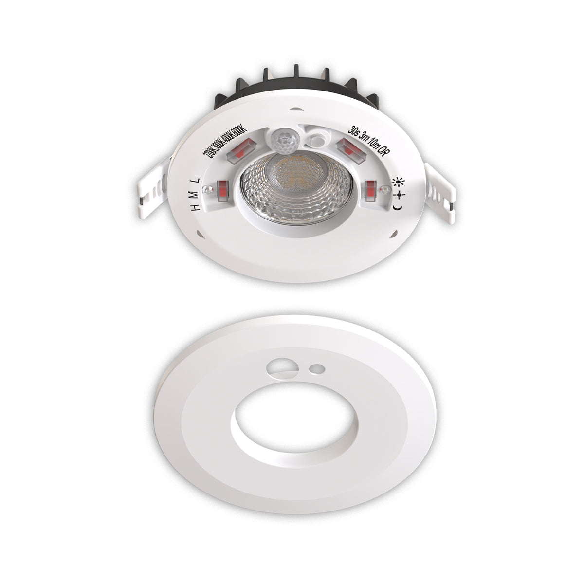Vario-68 | Inbouwspot | met PIR-sensor | 2700/3000/4000/6000K | 6W | 60° | CRI92 | IP65