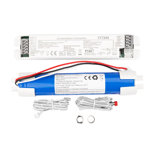 EL-T | Noodverlichting | Noodstroommodule LiFePO4 Selftest | 3000mAh | 5W
