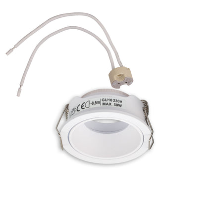 Inbouwframe | voor MR11/GU10 minispots | rond | IP65