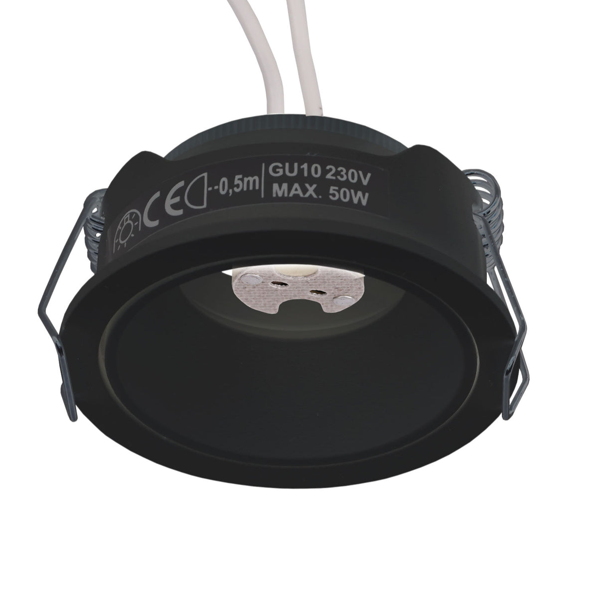 Inbouwframe | voor MR11/GU10 minispots | rond | IP65