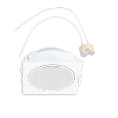Inbouwframe | voor MR11/GU10 minispots | vierkant | IP65