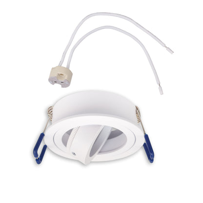 Inbouwframe | voor MR11/GU10 minispots | rond kantelbaar | IP65