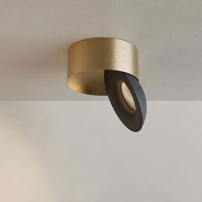 Sphere | Opbouwarmatuur | goud/zwart | CRI90 | dimbaar | 10W | 2700K
