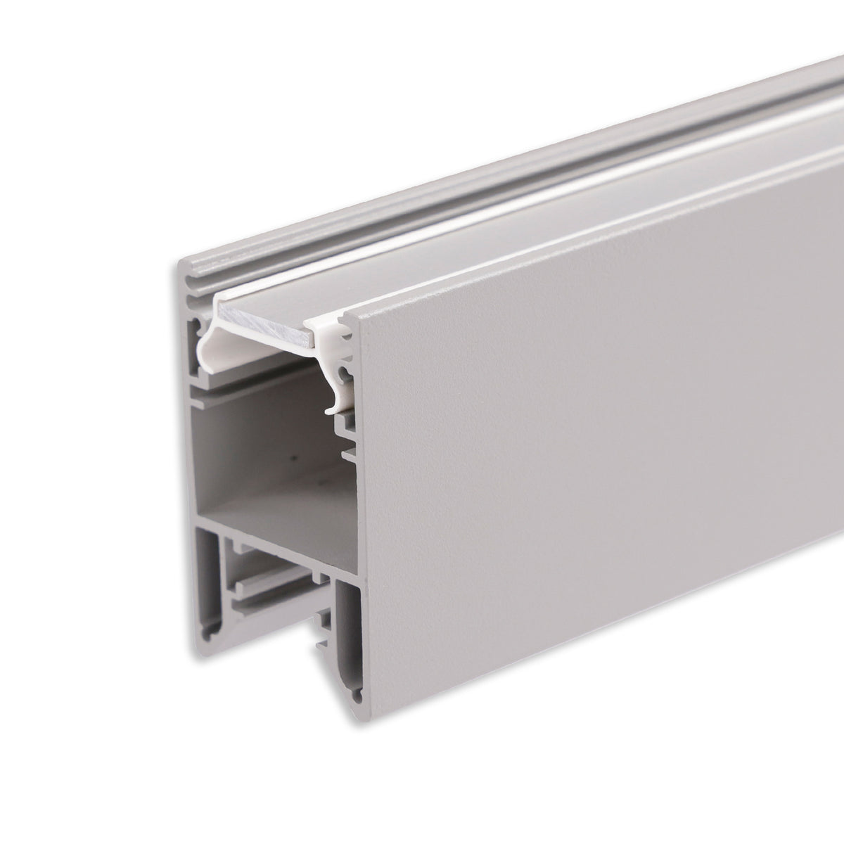 HALON | Aluminium profiel | armatuurprofiel | zilver gepoedercoat | klikbare koelstrip