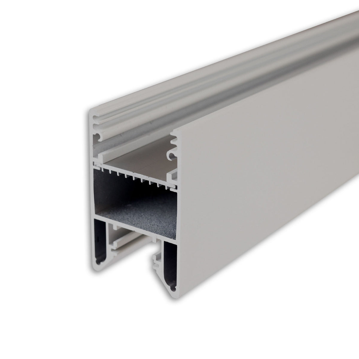 HALON | Aluminium profiel | armatuurprofiel | zilver gepoedercoat | schuifbare koelstrip
