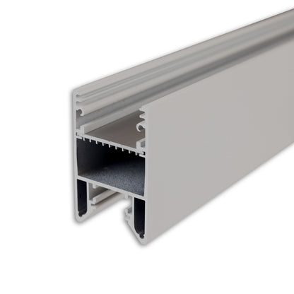 HALON | Aluminium profiel | armatuurprofiel | zilver gepoedercoat | schuifbare koelstrip